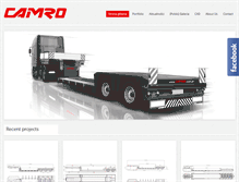 Tablet Screenshot of camro.pl