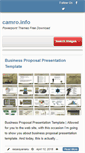 Mobile Screenshot of camro.info